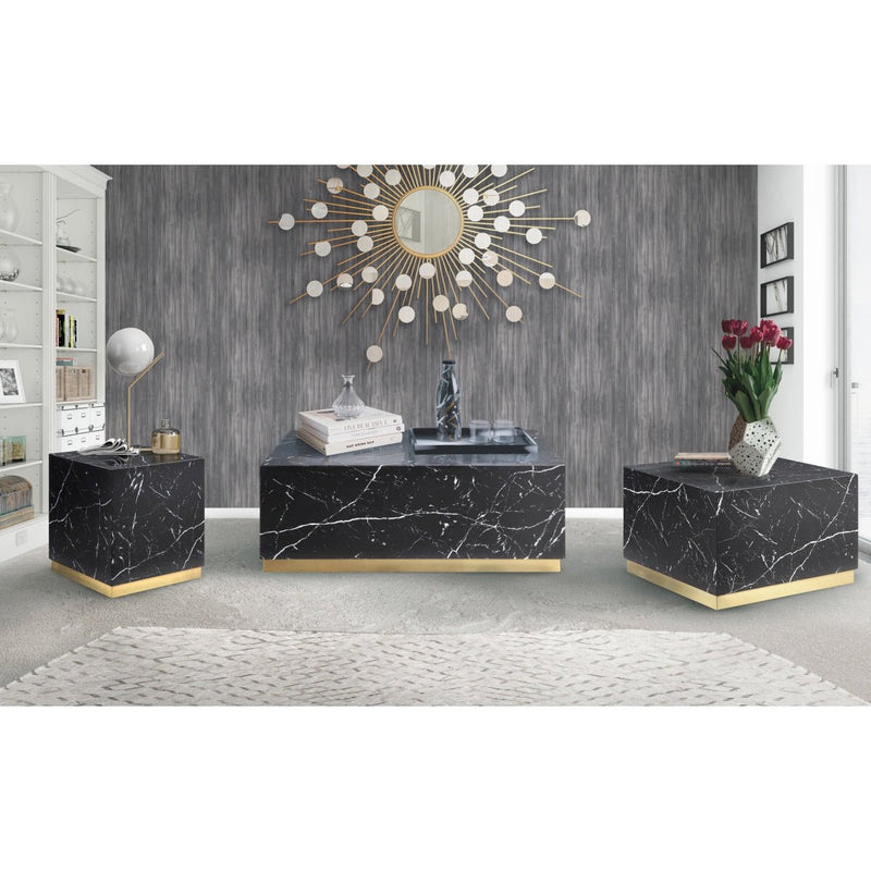 Astraia Black Large Square Coffee Table - MA-6879BK-01LG