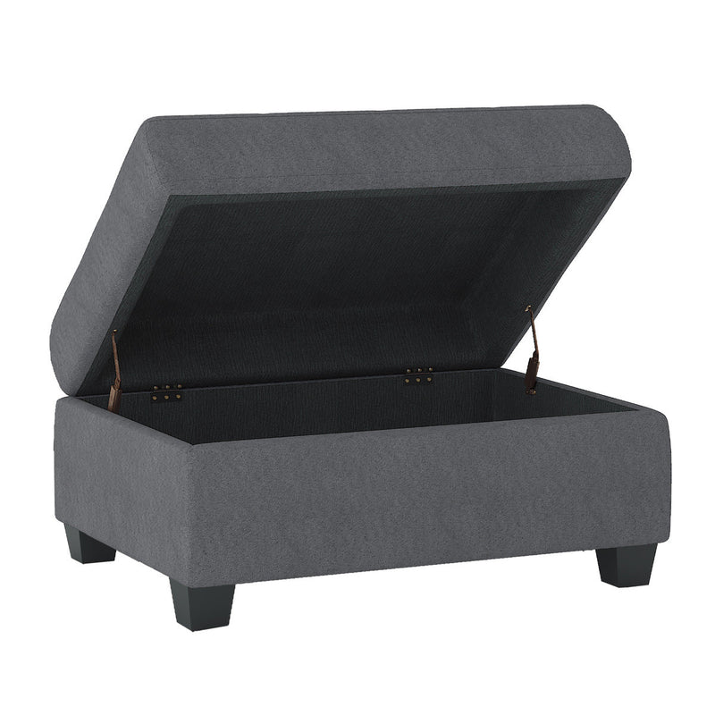 Maston Storage Ottoman - MA-9507DGY-4