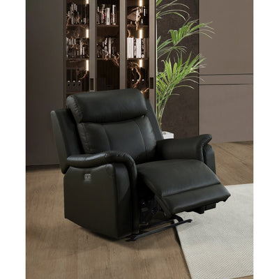 Cyrus Black Power Glider Recliner - MA-99840PN-BK-1G