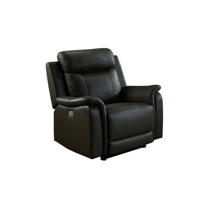 Cyrus Black Power Glider Recliner - MA-99840PN-BK-1G