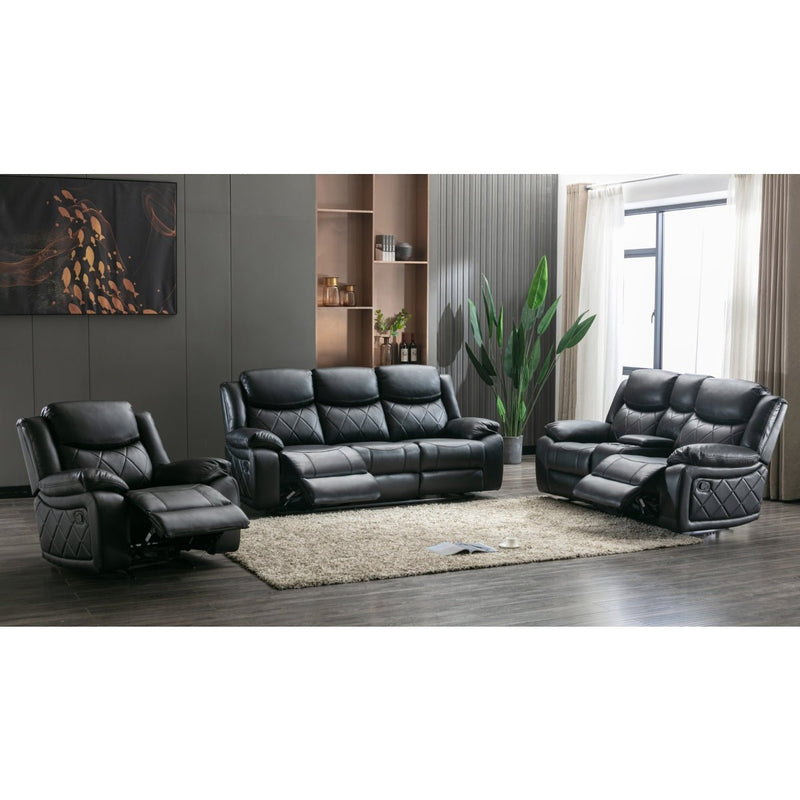 Bartholomew Black Rocker Recliner - MA-99935BLK-1RR