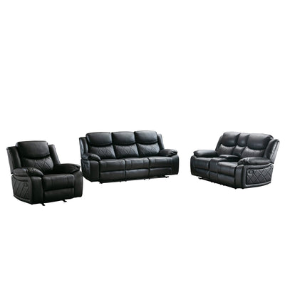 Bartholomew Black Rocker Recliner - MA-99935BLK-1RR