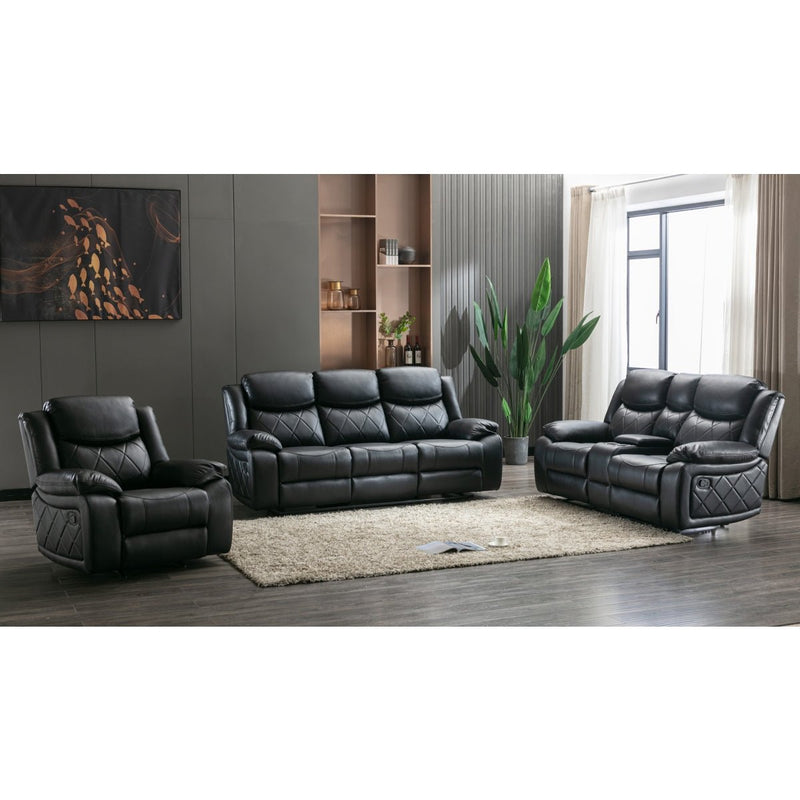 Bartholomew Black Rocker Recliner - MA-99935BLK-1RR