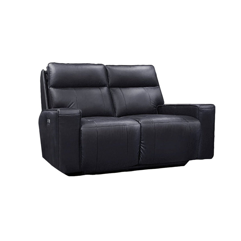 Chadwick Black Power Reclining Loveseat - MA-99943P-BLK-2