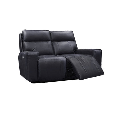 Chadwick Black Power Reclining Loveseat - MA-99943P-BLK-2