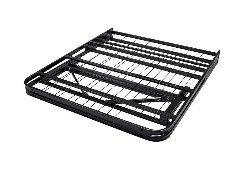 Metallic Black Platform Bed Frame for Twin (Single) Size Mattress - IF-390