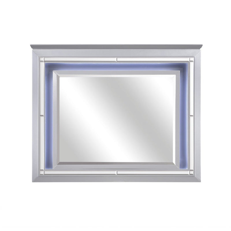 Allura Silver Mirror with LED Light - MA-1916-6