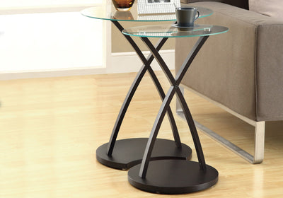 Nesting Table - 2Pcs Set / Cappuccino Bentwood - I 3013