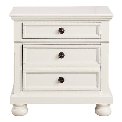 Laurelin White Night Stand - MA-1714W-4