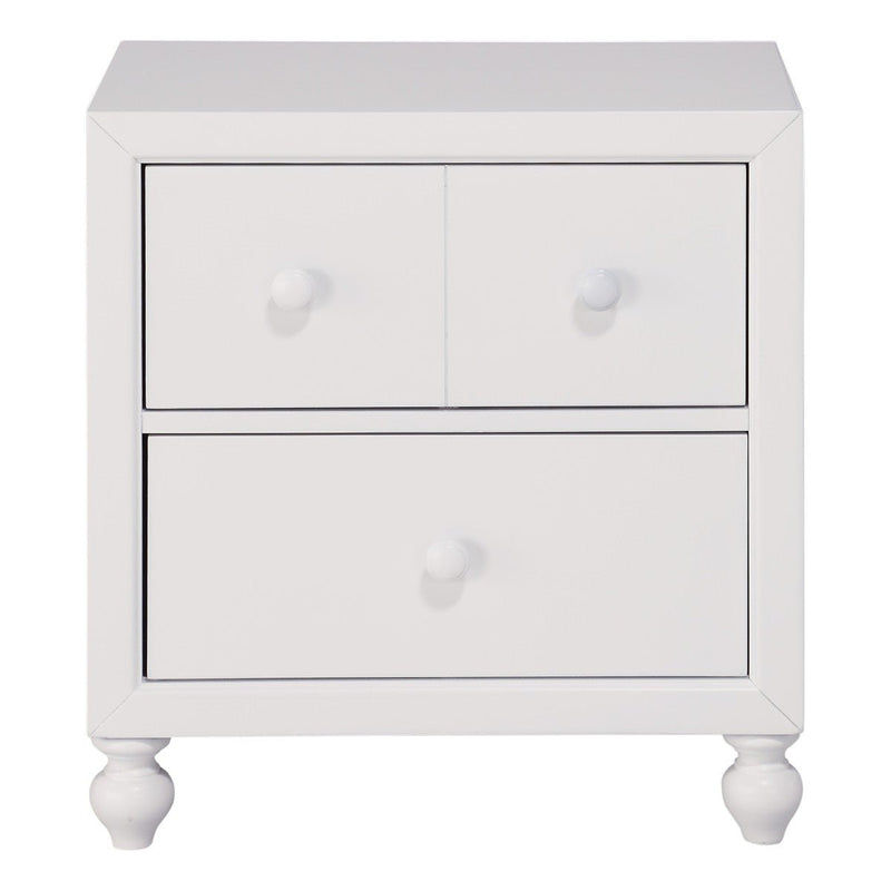 Wellsummer White Night Stand - MA-1803W-4