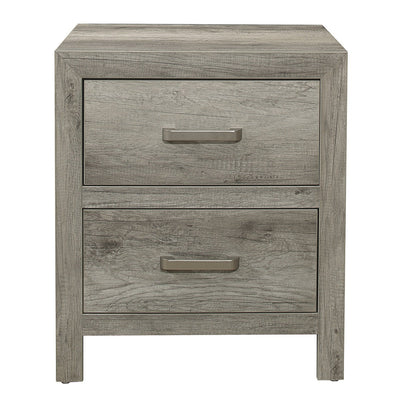 Grey Mandan Night Stand - MA-1910GY-4