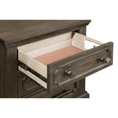 Toulon Night Stand Distressed Dark Oak - MA-5438-4