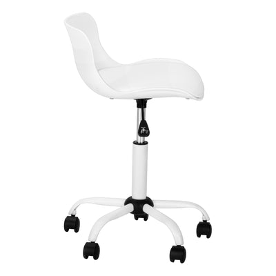 Chaise de bureau - Blanc Juvénile / Multi-positions