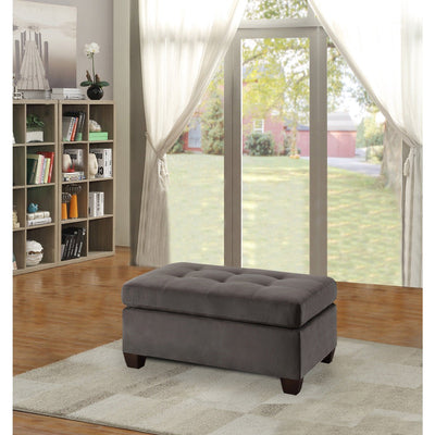 Caulfield Grey Ottoman - MA-93670TP-4