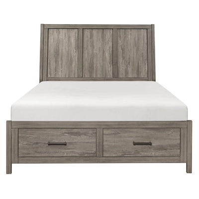 Bainbridge Queen Platform Bed with Footboard Storage - MA-1526-1*