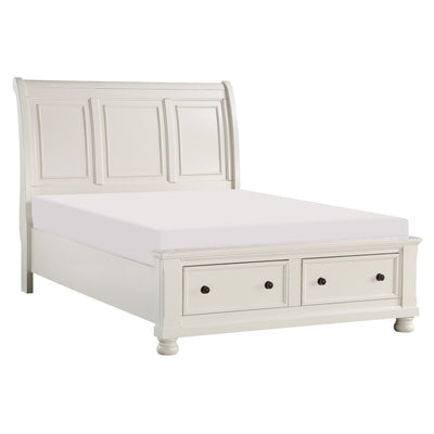 Laurelin White Collection Storage Bed - MA-1714W-1*