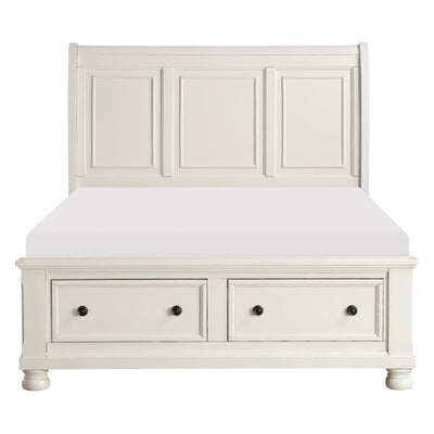 Laurelin White Collection Storage Bed - MA-1714W-1*