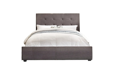 Cadmus Collection Dark Grey Fabric Bed - MA-1890FN