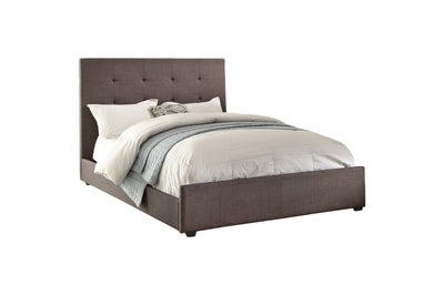 Cadmus Collection Dark Grey Fabric Bed - MA-1890FN