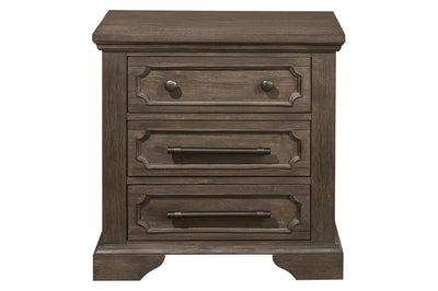 Toulon King Bedroom Set in Distressed Oak - MA-5438K6