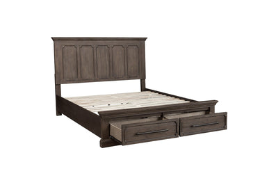 Toulon Queen Bedroom Set in Distressed Oak - MA-5438Q6