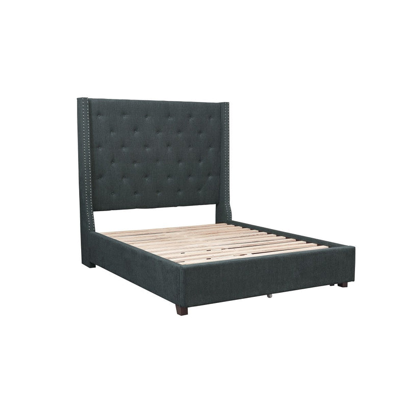 Fairborn Grey Collection Queen Platform Bed - MA-5877GY-1*