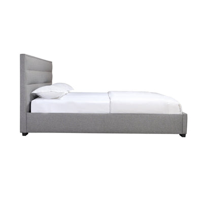 Fabiola King Upholstered Platform Bed - MA-5892GYK