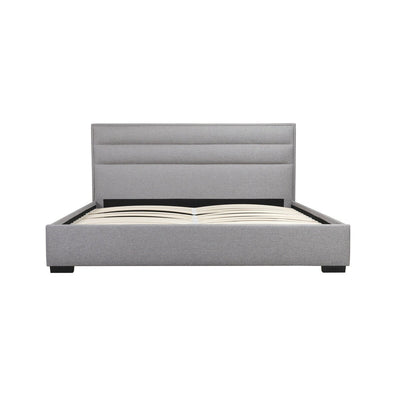 Fabiola King Upholstered Platform Bed - MA-5892GYK