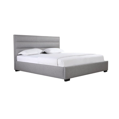 Fabiola Queen Upholstered Platform Bed - MA-5892GYQ