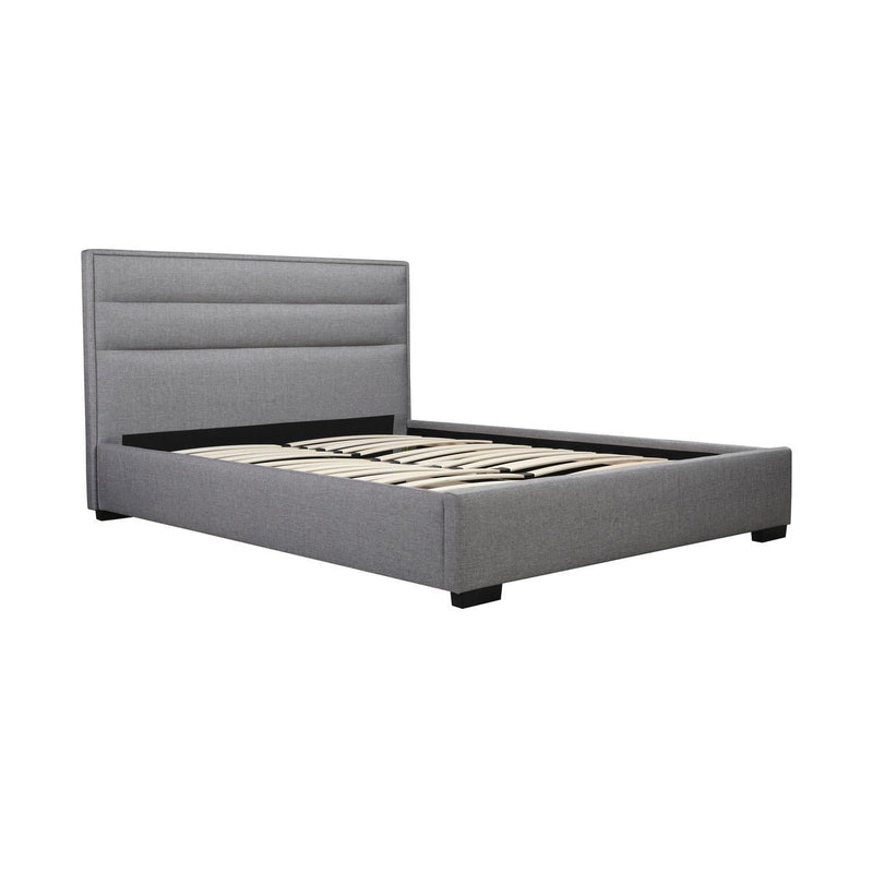 Fabiola Queen Upholstered Platform Bed - MA-5892GYQ