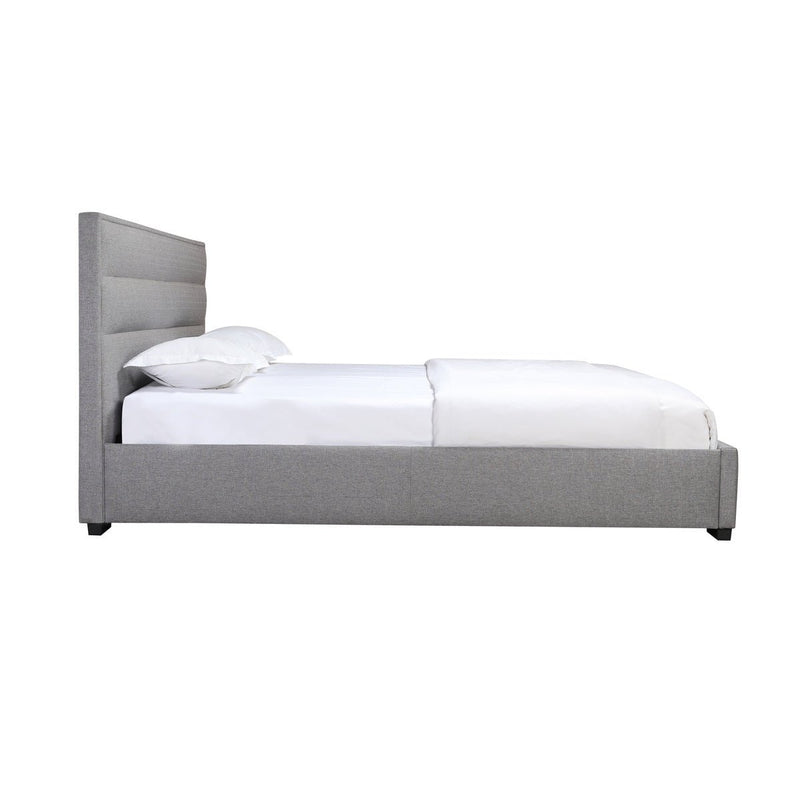 Fabiola Queen Upholstered Platform Bed - MA-5892GYQ