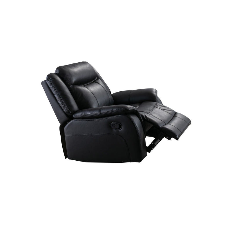 Black rocker recliner