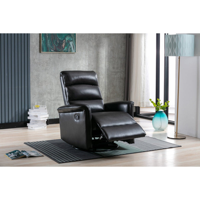 Albert Black Glider Recliner - MA-99930BLK-1G