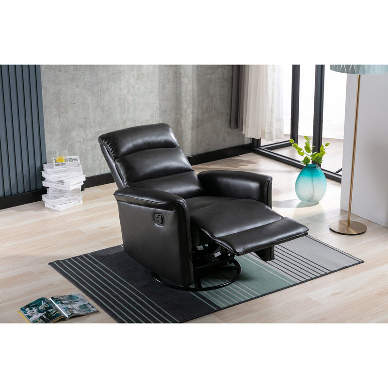 Albert Black Glider Recliner - MA-99930BLK-1G