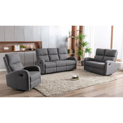 Ferdinand Reclining Loveseat - MA-99064SGY-2