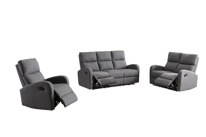 Ferdinand Reclining Sofa Set - MA-99064SGYSLC