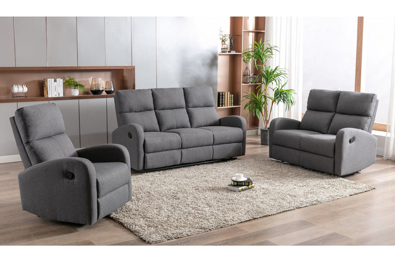 Ferdinand Reclining Sofa Set - MA-99064SGYSLC