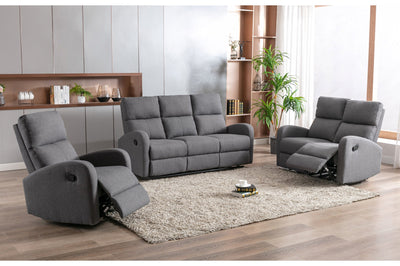 Ferdinand Reclining Sofa Set - MA-99064SGYSLC