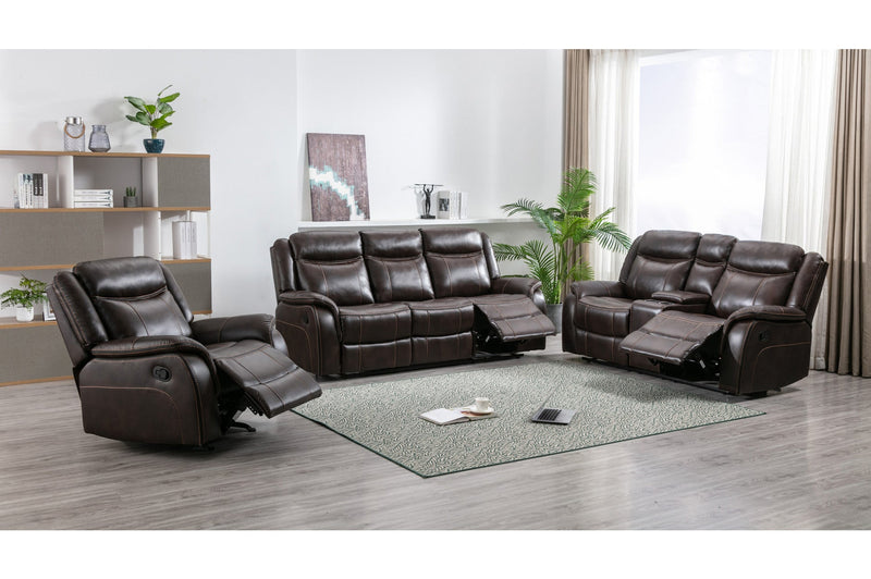 Brown Paxton Reclining Living Set - MA-99926BRWSLC