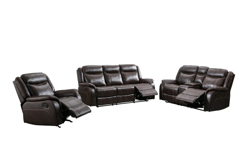 Brown Paxton Reclining Living Set - MA-99926BRWSLC