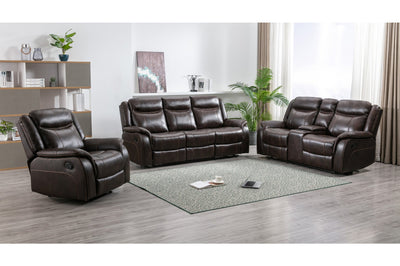 Brown Paxton Reclining Living Set - MA-99926BRWSLC