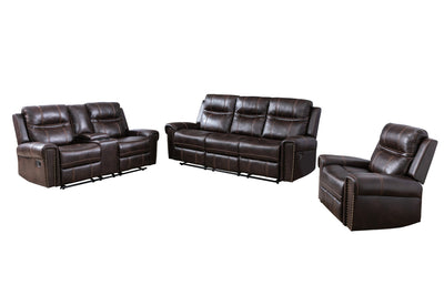 Emerson Brown Reclining Living Set - MA-99927BRWSLC