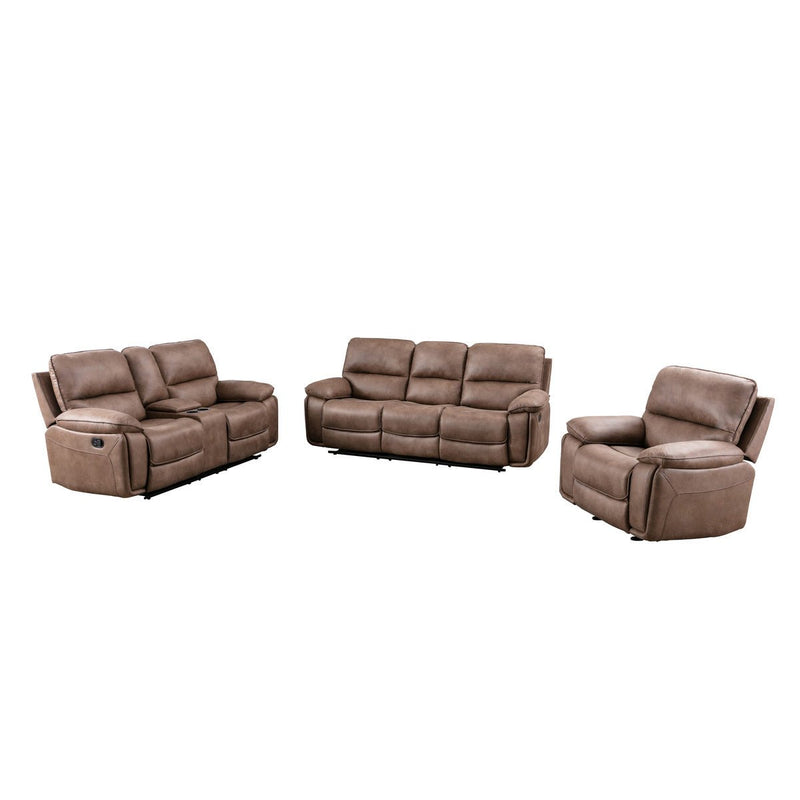 Easton Brown Reclining Sofa - MA-99929BRW-3