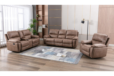 Easton Brown Reclining Living Set - MA-99929BRWSLC