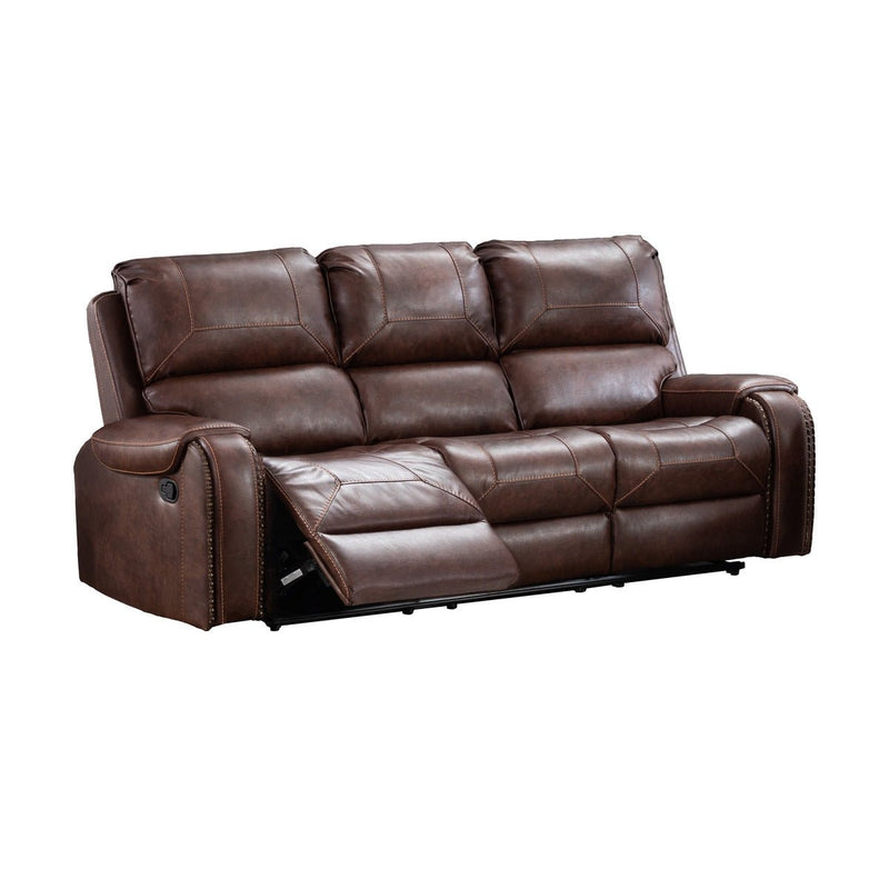 Caesar Brown Reclining Sofa - MA-99932BRW-3