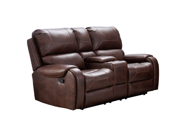 Caesar Brown Reclining Living Set - MA-99932BRWSLC