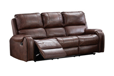 Caesar Brown Reclining Living Set - MA-99932BRWSLC