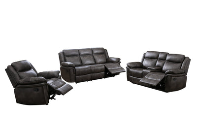 Grey recliner set