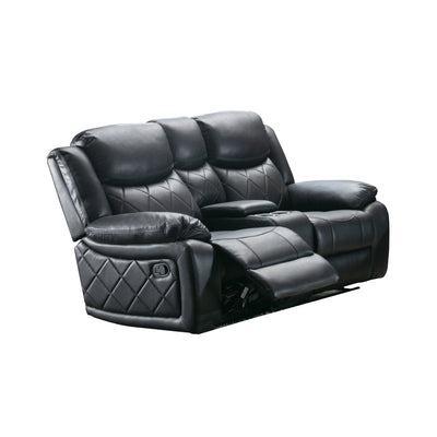 Bartholomew Black Reclining Set - MA-99935BLK-SLC