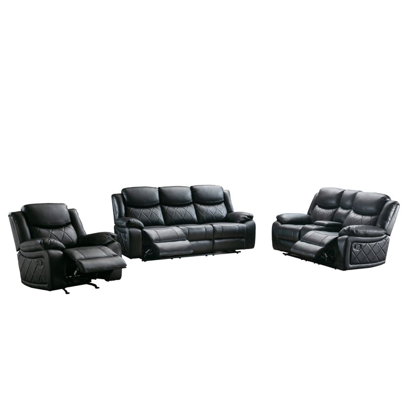 Bartholomew Black Reclining Set - MA-99935BLK-SLC